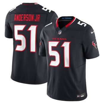 Men's Will Anderson Jr. Navy Houston Texans #51 Vapor F.U.S.E. Limited Jersey Men's Will Anderson Jr. Navy Houston Texans #51 Vapor F.U.S.E. Limited Jersey