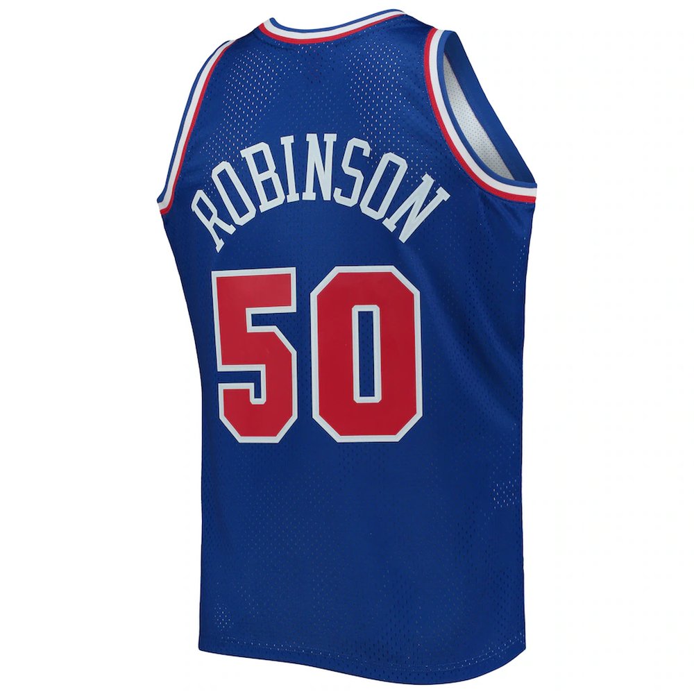 Men's Western Conference #50 David Robinson Royal Hardwood Classics 1992 NBA All-Star Game Swingman Jersey