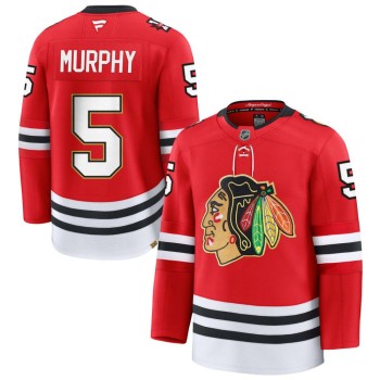 Youth Chicago Blackhawks #5 Connor Murphy Red Centennial Jersey