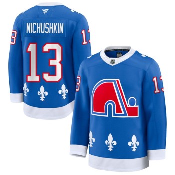 Youth Colorado Avalanche #13 Valeri Nichushkin Blue Alternate Heritage Jersey Youth Colorado Avalanche #13 Valeri Nichushkin Blue Alternate Heritage Jersey