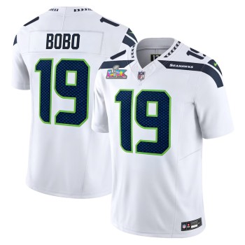 Men's Seattle Seahawks #19 Adam Thielen White Super Bowl LX Vapor F.U.S.E. Limited Stitched Jersey