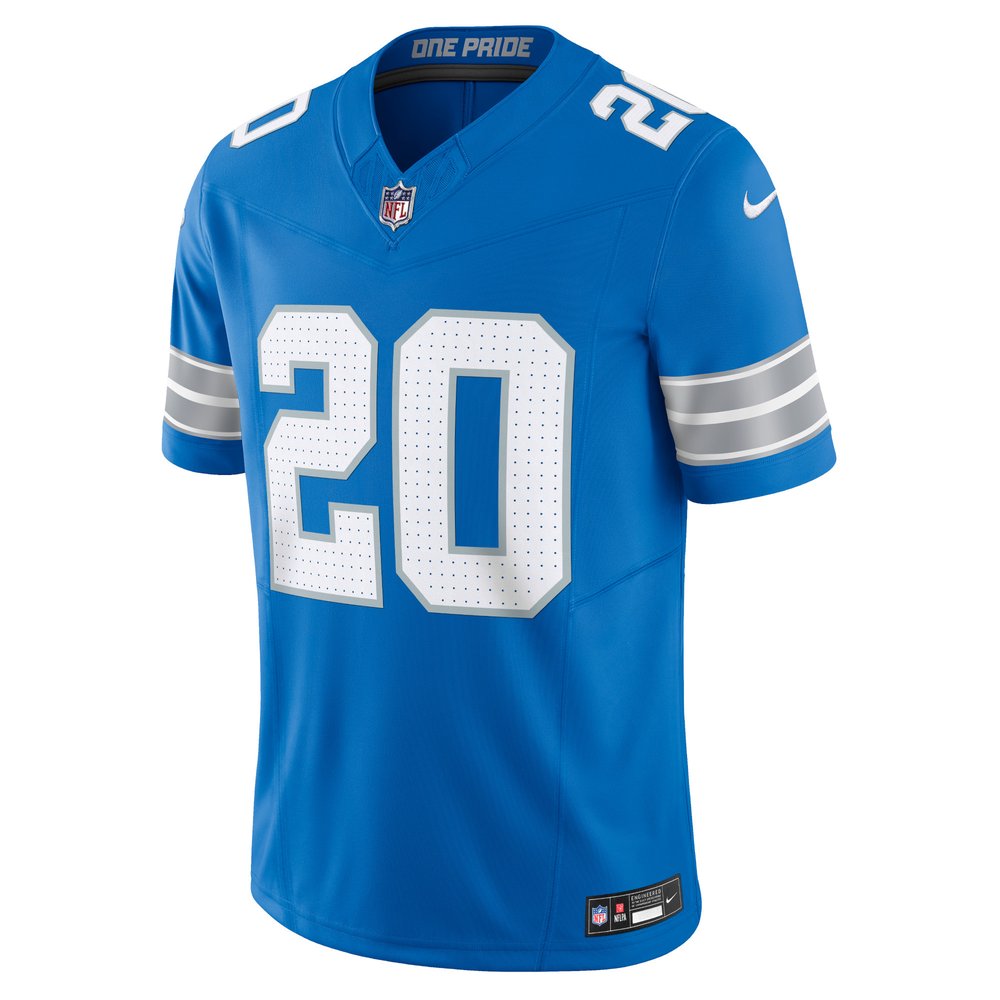 Men's Detroit Lions #20 Barry Sanders Blue Vapor F.U.S.E. Limited Jersey Men's Detroit Lions #20 Barry Sanders Blue Vapor F.U.S.E. Limited Jersey