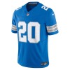 Men's Detroit Lions #20 Barry Sanders Blue Vapor F.U.S.E. Limited Jersey