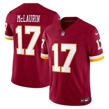 Men's Washington Commanders #17 Terry McLaurin Burgundy Vapor F.U.S.E. Sewn Down Limited Jersey