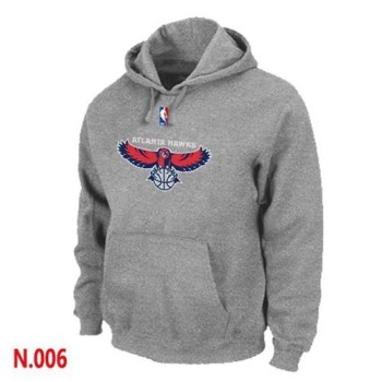 NBA Atlanta Hawks Pullover Hoodie Light Grey NBA Atlanta Hawks Pullover Hoodie Light Grey