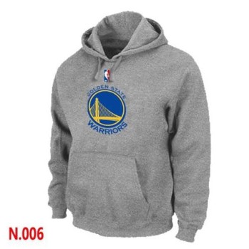 NBA Golden State Warriors Pullover Hoodie Light Grey
