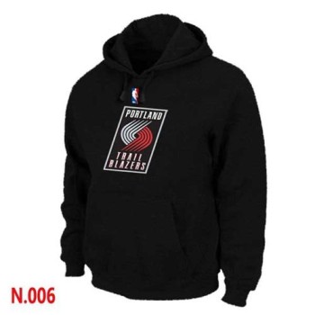 NBA Portland Trail Blazers Pullover Hoodie Black NBA Portland Trail Blazers Pullover Hoodie Black