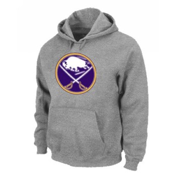 NHL Buffalo Sabres Big & Tall Logo Pullover Hoodie Grey NHL Buffalo Sabres Big & Tall Logo Pullover Hoodie Grey