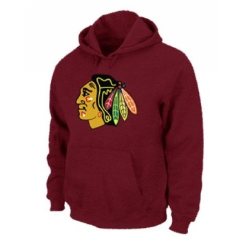 NHL Chicago Blackhawks Big & Tall Logo Pullover Hoodie Red NHL Chicago Blackhawks Big & Tall Logo Pullover Hoodie Red