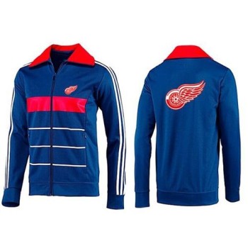 NHL Detroit Red Wings Zip Jackets Blue-3 NHL Detroit Red Wings Zip Jackets Blue-3