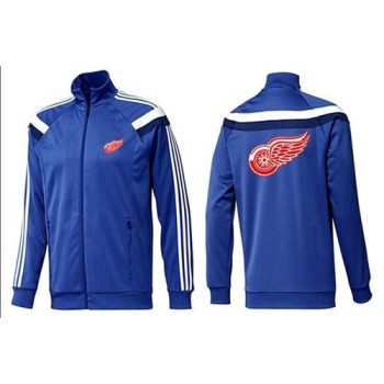NHL Detroit Red Wings Zip Jackets Blue-4 NHL Detroit Red Wings Zip Jackets Blue-4