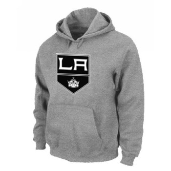NHL Los Angeles Kings Big & Tall Logo Pullover Hoodie Grey NHL Los Angeles Kings Big & Tall Logo Pullover Hoodie Grey