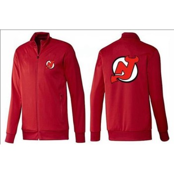 NHL New Jersey Devils Zip Jackets Red NHL New Jersey Devils Zip Jackets Red