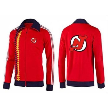 NHL New Jersey Devils Zip Jackets orange-2 NHL New Jersey Devils Zip Jackets orange-2