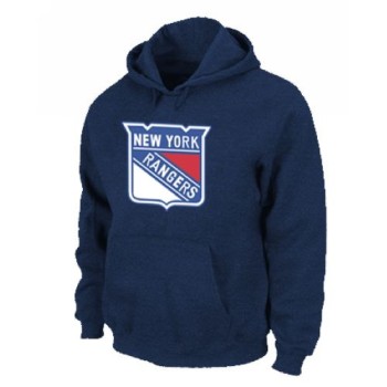 NHL New York Rangers Big & Tall Logo Pullover Hoodie Dark Blue NHL New York Rangers Big & Tall Logo Pullover Hoodie Dark Blue