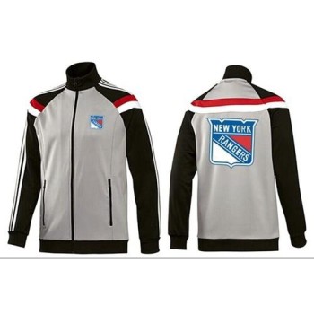 NHL New York Rangers Zip Jackets Grey