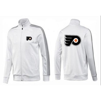 NHL Philadelphia Flyers Zip Jackets White-1 NHL Philadelphia Flyers Zip Jackets White-1
