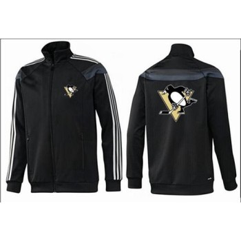 NHL Pittsburgh Penguins Zip Jackets Black-3 NHL Pittsburgh Penguins Zip Jackets Black-3