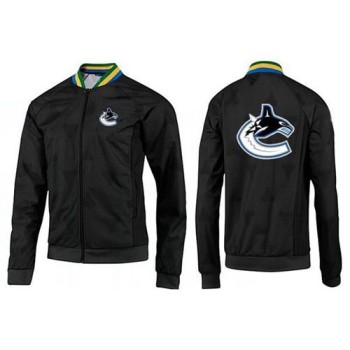 NHL Vancouver Canucks Zip Jackets Black-3 NHL Vancouver Canucks Zip Jackets Black-3