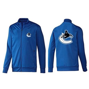 NHL Vancouver Canucks Zip Jackets Blue-1 NHL Vancouver Canucks Zip Jackets Blue-1