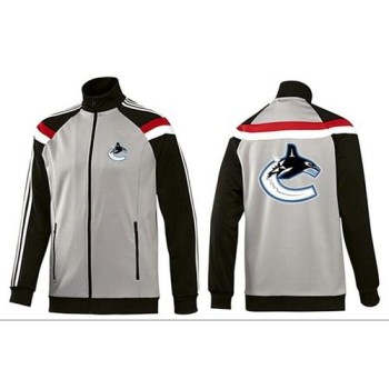 NHL Vancouver Canucks Zip Jackets Grey