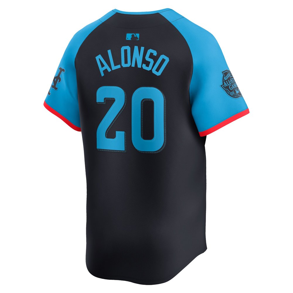 Men's National League Pete Alonso Navy 2024 MLB All-Star Game Limited Player Jersey