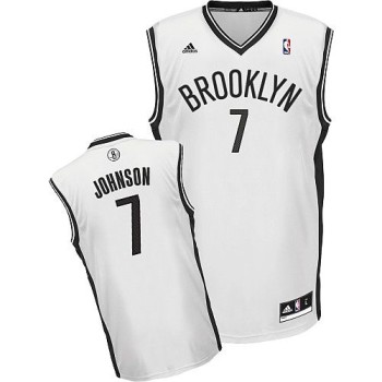 Nets #7 Joe Johnson White Home Revolution 30 Stitched NBA Jersey Nets #7 Joe Johnson White Home Revolution 30 Stitched NBA Jersey