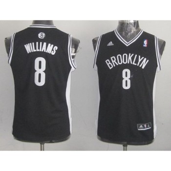 Nets #8 Deron Williams Black Stitched Youth NBA Jersey Nets #8 Deron Williams Black Stitched Youth NBA Jersey
