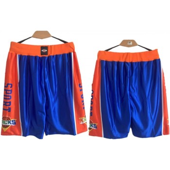 New Yok Knicks Blue Shorts (Run Small)