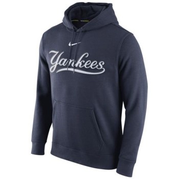 New York Yankees Club Pullover Navy Blue MLB Hoodie New York Yankees Club Pullover Navy Blue MLB Hoodie