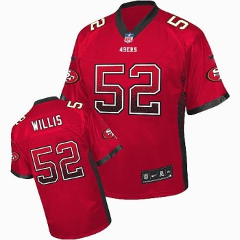 49ers #52 Patrick Willis Red Team Color Youth Stitched NFL Elite Drift Fashion Jersey 49ers #52 Patrick Willis Red Team Color Youth Stitched NFL Elite Drift Fashion Jersey