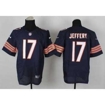 Bears #17 Alshon Jeffery Navy Blue Team Color Men's Stitched NFL Elite Jersey Bears #17 Alshon Jeffery Navy Blue Team Color Men's Stitched NFL Elite Jersey