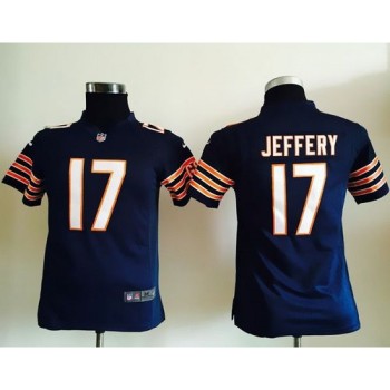 Bears #17 Alshon Jeffery Navy Blue Team Color Youth Stitched NFL Elite Jersey Bears #17 Alshon Jeffery Navy Blue Team Color Youth Stitched NFL Elite Jersey