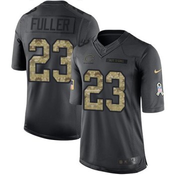 Bears #23 Kyle Fuller Black Youth Stitched NFL Limited 2016 Salute to Service Jersey Bears #23 Kyle Fuller Black Youth Stitched NFL Limited 2016 Salute to Service Jersey