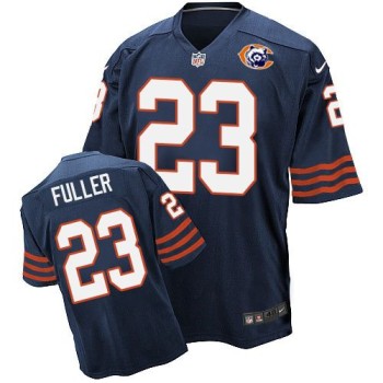 Bears #23 Kyle Fuller Navy Blue Throwback Men's Stitched NFL Elite Jersey Bears #23 Kyle Fuller Navy Blue Throwback Men's Stitched NFL Elite Jersey
