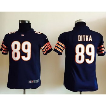 Bears #89 Mike Ditka Navy Blue Team Color Youth Stitched NFL Elite Jersey Bears #89 Mike Ditka Navy Blue Team Color Youth Stitched NFL Elite Jersey