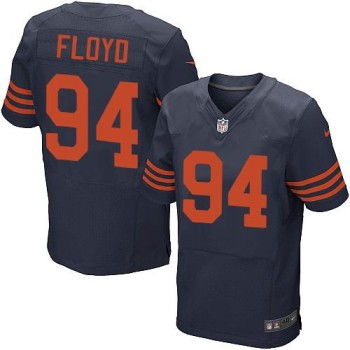 Bears #94 Leonard Floyd Navy Blue 1940s Throwback Men's Stitched NFL Elite Jersey Bears #94 Leonard Floyd Navy Blue 1940s Throwback Men's Stitched NFL Elite Jersey