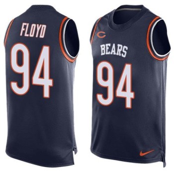 Bears #94 Leonard Floyd Navy Blue Team Color Men's Stitched NFL Limited Tank Top Jersey Bears #94 Leonard Floyd Navy Blue Team Color Men's Stitched NFL Limited Tank Top Jersey