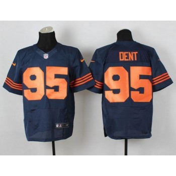 Bears #95 Richard Dent Navy Blue 1940s Throwback Men's Stitched NFL Elite Jersey Bears #95 Richard Dent Navy Blue 1940s Throwback Men's Stitched NFL Elite Jersey