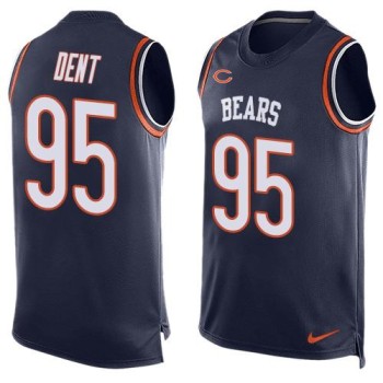 Bears #95 Richard Dent Navy Blue Team Color Men's Stitched NFL Limited Tank Top Jersey Bears #95 Richard Dent Navy Blue Team Color Men's Stitched NFL Limited Tank Top Jersey