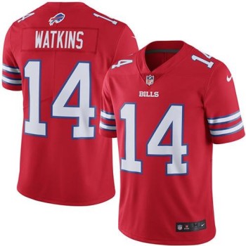 Bills #14 Sammy Watkins Red Youth Stitched NFL Limited Rush Jersey Bills #14 Sammy Watkins Red Youth Stitched NFL Limited Rush Jersey