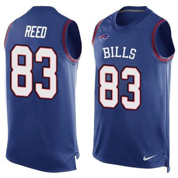Bills #83 Andre Reed Royal Blue Team Color Men's Stitched NFL Limited Tank Top Jersey Bills #83 Andre Reed Royal Blue Team Color Men's Stitched NFL Limited Tank Top Jersey