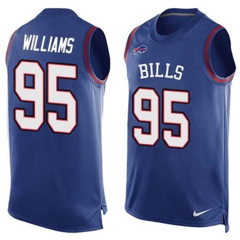 Bills #95 Kyle Williams Royal Blue Team Color Men's Stitched NFL Limited Tank Top Jersey Bills #95 Kyle Williams Royal Blue Team Color Men's Stitched NFL Limited Tank Top Jersey