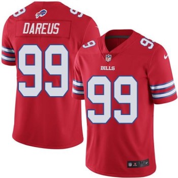 Bills #99 Marcell Dareus Red Youth Stitched NFL Limited Rush Jersey Bills #99 Marcell Dareus Red Youth Stitched NFL Limited Rush Jersey