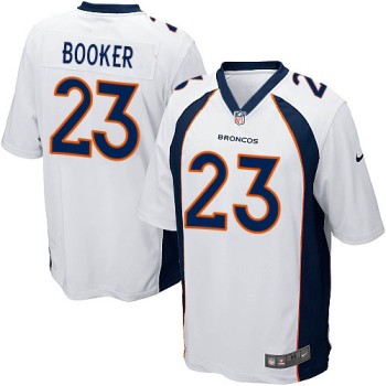Broncos #23 Devontae Booker White Youth Stitched NFL New Elite Jersey Broncos #23 Devontae Booker White Youth Stitched NFL New Elite Jersey