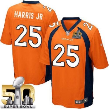 Broncos #25 Chris Harris Jr Orange Team Color Super Bowl 50 Youth Stitched NFL New Elite Jersey Broncos #25 Chris Harris Jr Orange Team Color Super Bowl 50 Youth Stitched NFL New Elite Jersey