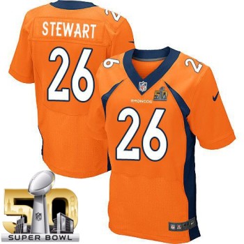 Broncos #26 Darian Stewart Orange Team Color Super Bowl 50 Men's Stitched NFL New Elite Jersey Broncos #26 Darian Stewart Orange Team Color Super Bowl 50 Men's Stitched NFL New Elite Jersey