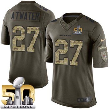 Broncos #27 Steve Atwater Green Super Bowl 50 Youth Stitched NFL Limited Salute to Service Jersey Broncos #27 Steve Atwater Green Super Bowl 50 Youth Stitched NFL Limited Salute to Service Jersey