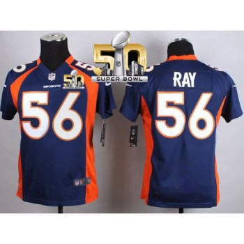 Broncos #56 Shane Ray Blue Alternate Super Bowl 50 Youth Stitched NFL New Elite Jersey Broncos #56 Shane Ray Blue Alternate Super Bowl 50 Youth Stitched NFL New Elite Jersey
