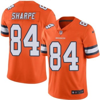 Broncos #84 Shannon Sharpe Orange Youth Stitched NFL Limited Rush Jersey Broncos #84 Shannon Sharpe Orange Youth Stitched NFL Limited Rush Jersey